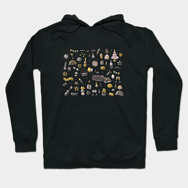New Year's Eve Hoodie by melomania